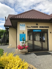 Wejście do przychodni